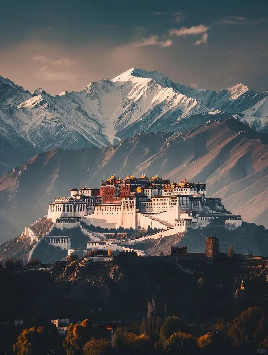 Potala Palace, a site of Tibetan Buddhist heritage in China