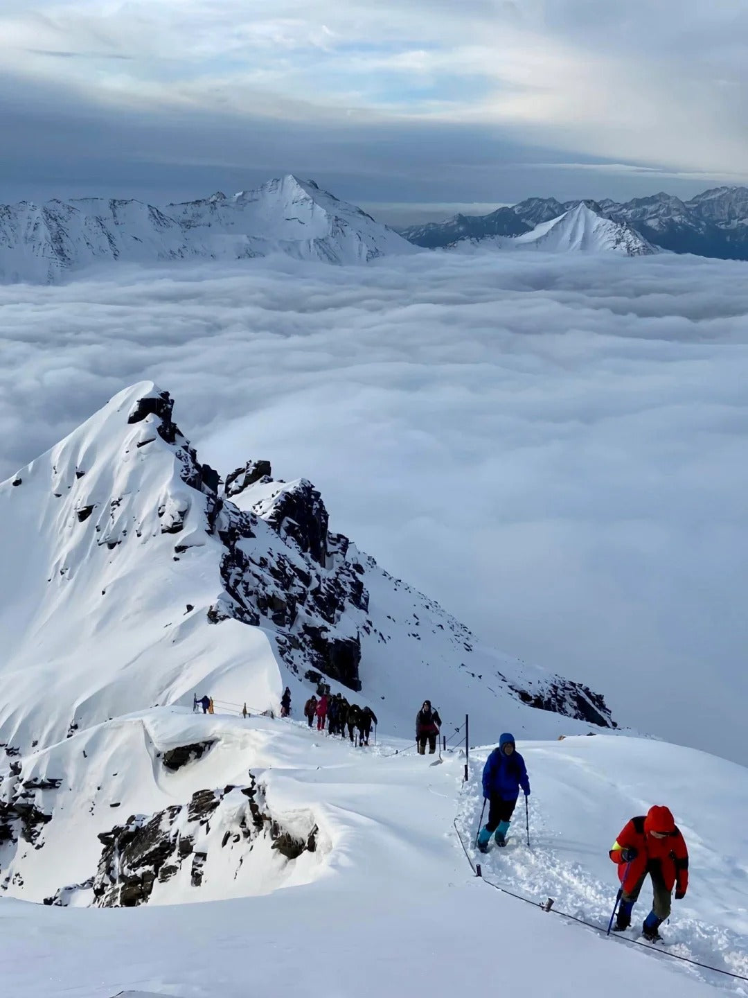 Siguniang Snow Mountain, one of the hiking destinations in Sichuan, China