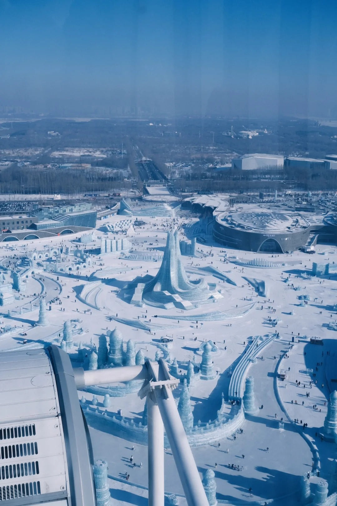 A Winter Wonderland of Ice Sculptures